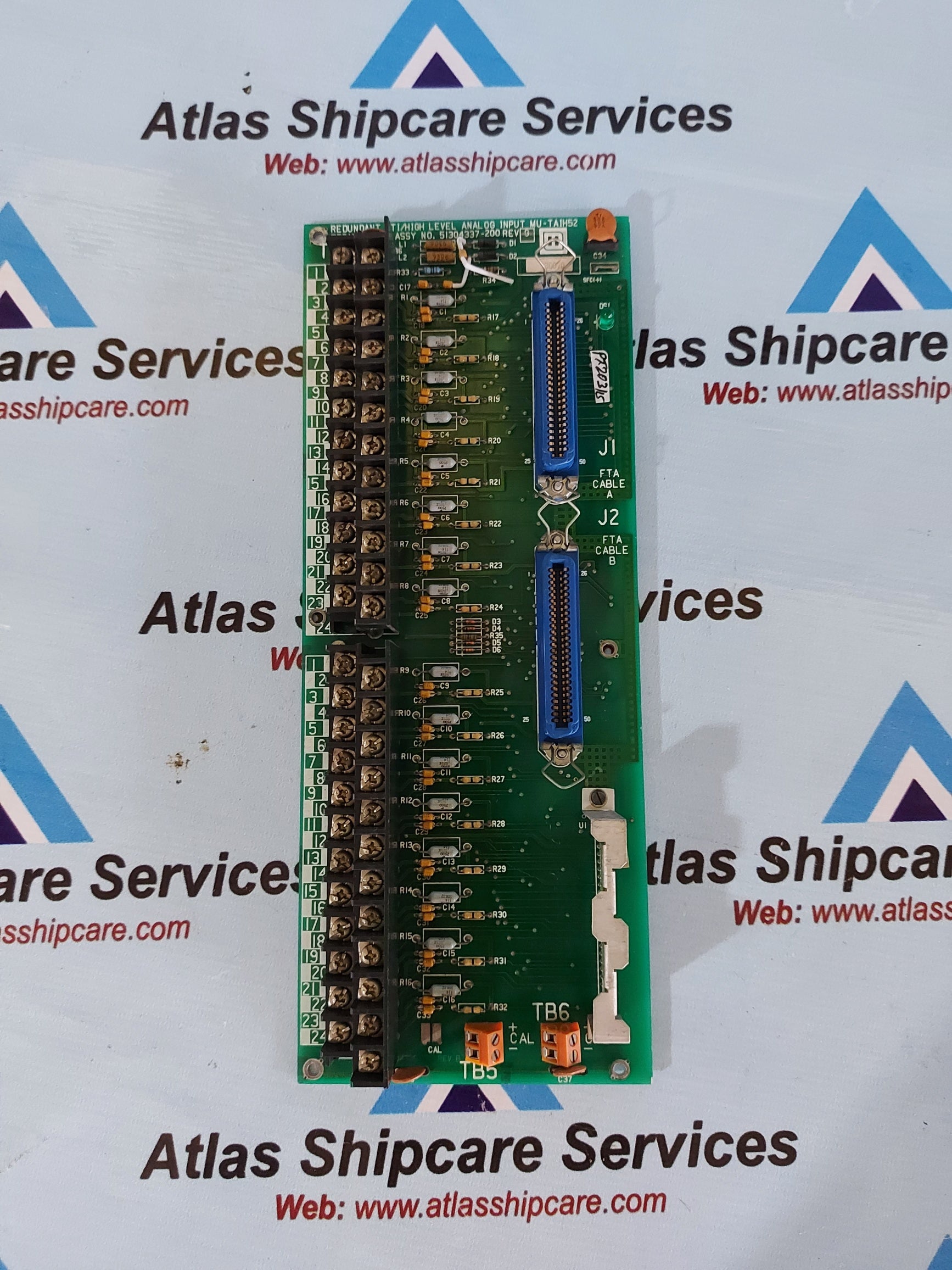 HONEYWELL MU-TAIH52 51304337-200 REDUNDANT STI/HIGH LEVEL ANALOG INPUT MODULE
